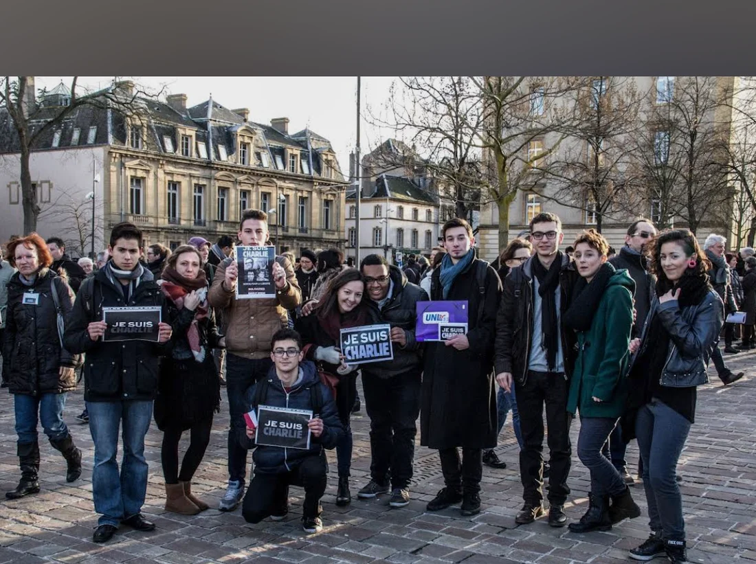 Mobilisation place Saint-Louis, Metz, 31 janvier 2015
